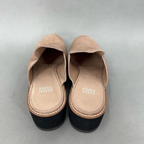 Eileen Fisher Loti Wedge Mule Clog Womens 8.5 Coastal Grandmother Minimalist - Picture 5 of 12